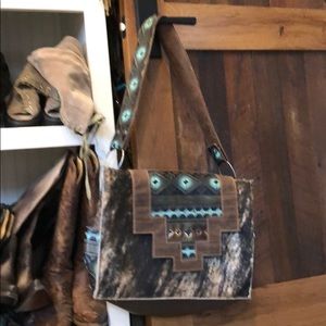 Holy Cow Couture Hair On Hide Bag💋